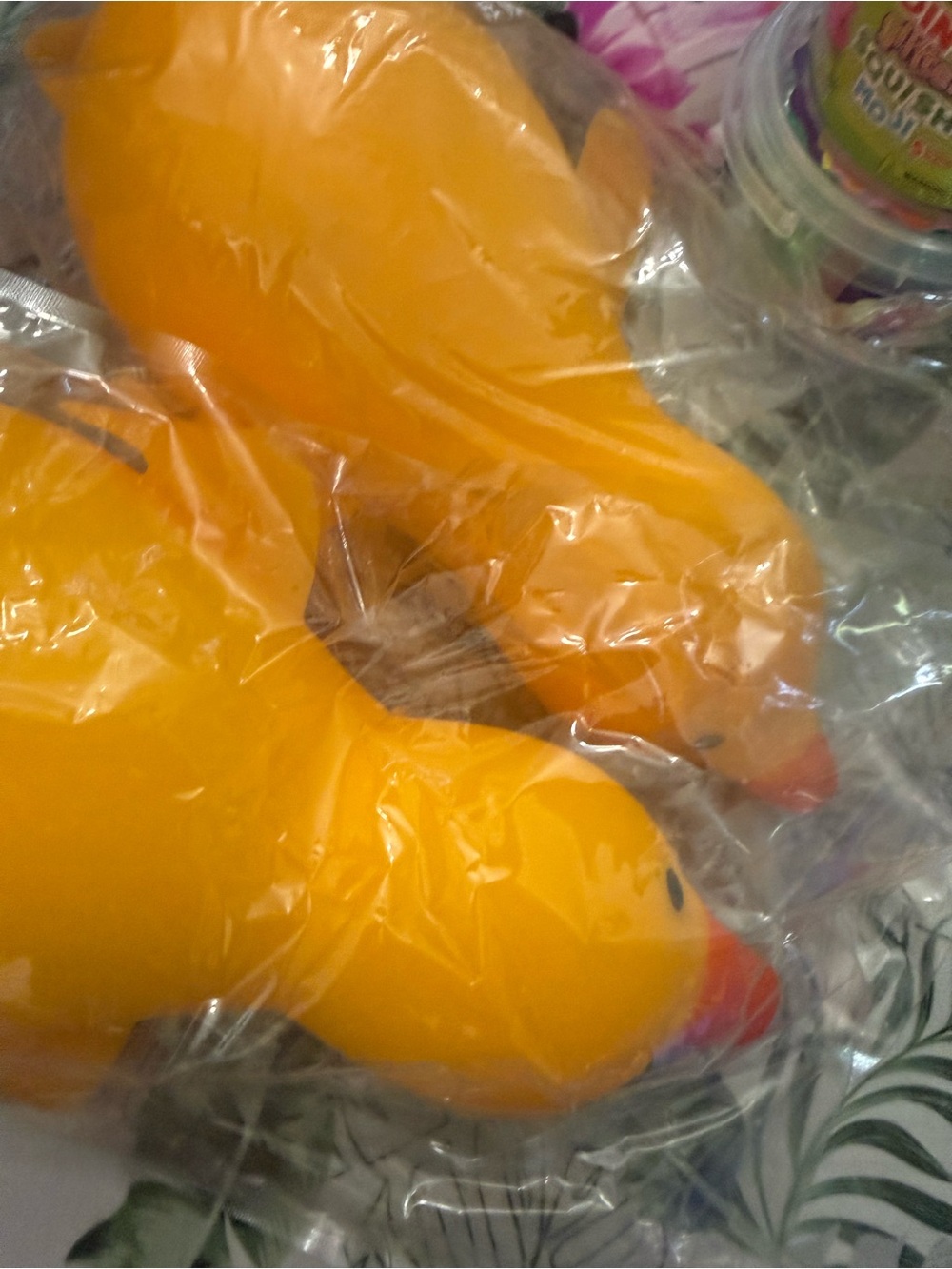 Jumbo squish duck